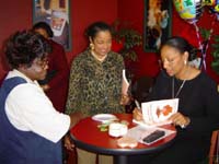 Book signing in Wichita Falls, TX  with Martha's mother, Peggy.