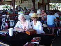 Martha with Liz Carpenter